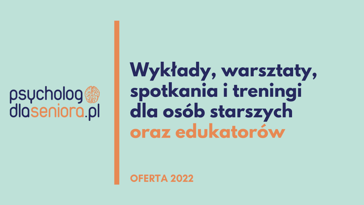 Wykłady warsztaty i treningi dla osób starszych