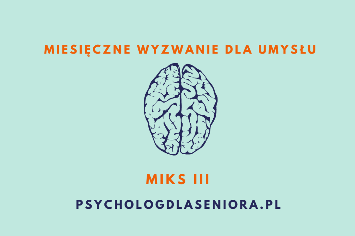 Ćwiczenia poznawcze dla osób starszych
